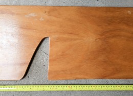 Wooden transfer slide board 610x90mm