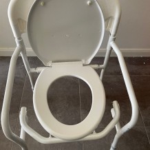 Foldable Toilet Chair 